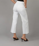 Lola Colette White High Rise Wide Leg Jeans