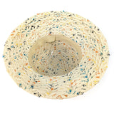 Confetti Cloche Foldable Hat - Cream (57cm)