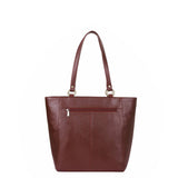 Tote Bag for Women – Genuine Leather Shoulder Handbag: Olive Green