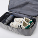 Large Capacity Bottom Zippered Compartment Handle Bag: Light Blue / One Size