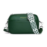 Zerimar Women's Leather Bag - Exclusive and Casual Engraved : Verde