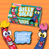 SILLY SOLES  - 6 Odd Socks Gift Box |Oddsocks: