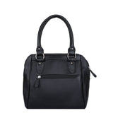 PU Leather Women’s Handbag – Top Handle with Crossbody Strap: Blue