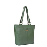Tote Bag for Women – Genuine Leather Shoulder Handbag: Brown