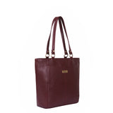Tote Bag for Women – Genuine Leather Shoulder Handbag: Brown