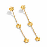 FLORAL DROP EARRINGS