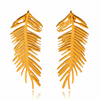 PALM LEAF EARRINGS