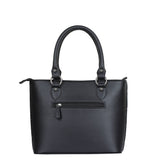 Women’s Top-Handle Tote Bag – Vegan Leather Shoulder Bag: Blue