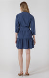 Black Tape Navy Dress