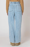 Dex denim tie waist