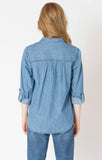 Dex denim button up shirt