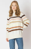 Dex multi stripped sweater