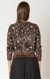 Black Tape brown leopard sweater