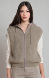 Dex Grey Hooded Vest