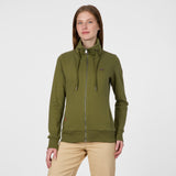 Ragwear dark olive ronette zip up jacket