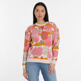 Ragwear Treena Pink Pattern Sweater