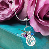 Elizabeth Burry Family Jewels on the Tree of Life Necklace