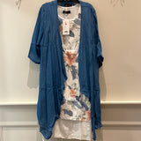 Model france Dress with shawl