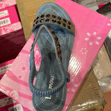 Model france blue sandal